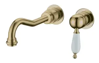 Boheme Medici Смеситель для раковины встраиваемый, излив, с внутренней частью, цвет: bronze 307