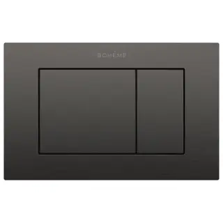 Boheme Кнопка смыва для инсталляции Geberit, нержавеющая сталь, цвет: gun metall 650/2-GM