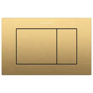 Boheme Кнопка смыва для инсталляции Geberit, нержавеющая сталь, цвет: matt gold 650/2-MG