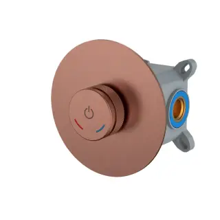 Boheme Tech Смеситель нажимной для душа встр., 1 потреб., без излива, вн. часть, цвет:brushed bronze 154-4-BRB