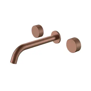 Boheme Stick Spirale Смеситель для раковины встр., 1 потреб., излив 20,2см, цвет: brushed bronze 152-2-BRB.4