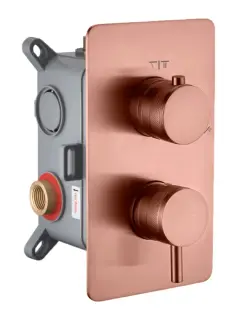 Boheme Cell Смеситель для душа встр., 2 потреб., без излива, внутренняя часть, цвет: copper brushed 135-2-CB