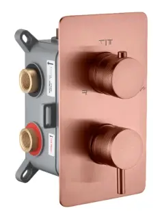 Boheme Cell Смеситель для душа встр., 3 потреб., без излива, внутренняя часть, цвет: copper brushed 135-3-CB