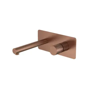 Boheme Stick Смеситель для душа встр., 1 потреб., излив 18,5 см, вн. часть, цвет: brushed bronze 125-BRB