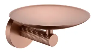 Boheme Uno Мыльница с латунной чашей, подвесная, цвет: brushed bronze 10973-BRB