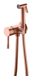 Boheme Uno Гигиенический душ со шлангом 150 см, внутренней частью и держателем, цвет: copper brushed 467-CB