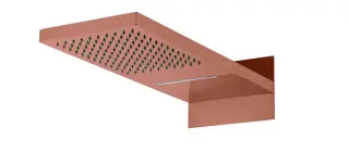 Boheme Fusion Верхний душ 55 см с каскадом, с 2-мя видами струи, цвет: brushed bronze 419-2-BRB