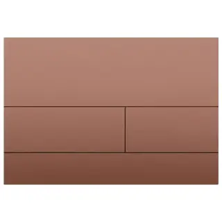 Boheme Кнопка смыва для инсталляции Tece, 2 режима, нержавеющая сталь, цвет: brushed bronze 670-BRB