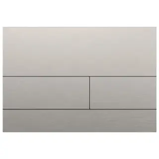 Boheme Кнопка смыва для инсталляции Tece, 2 режима, нержавеющая сталь, цвет: nickel brush 670-NB