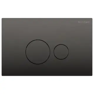 Boheme Кнопка смыва для инсталляции, 2 режима, пластик, цвет: gun metall 668-GM