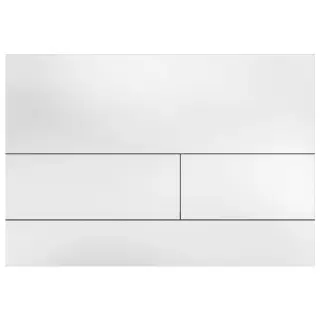 Boheme Кнопка смыва для инсталляции Tece, 2 режима, нержавеющая сталь, цвет: matt white 670-MW