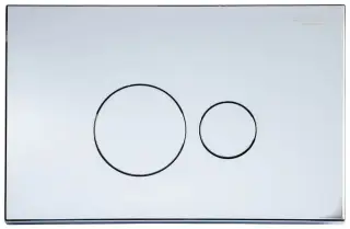 Boheme Кнопка смыва для инсталляции, 2 режима, пластик, цвет: chrome 668-CR