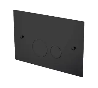 Boheme Кнопка смыва для инсталляции, 2 режима, латунь, цвет: black 648-B