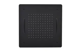 Boheme Потолочный душ 60 см, встраиваемый, с 2 видами струи, цвет: black 428-B