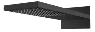 Boheme Fusion Верхний душ 23x55 см, с 1 видом струи, цвет: black 419-B