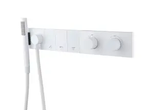 Boheme Zodiac Термостат для душа встраиваемый, на 3 потребителя, с внутрен. частью, цвет: matt white 133-SYS-MW