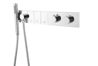 Boheme Zodiac Термостат для душа встраиваемый, на 3 потребителя, с внутренней частью, цвет: chrome 133-SYS-CR