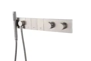 Boheme Zodiac Термостат для душа встраиваемый, на 3 потреб., с внутренней частью, цвет: nickel brush 133-SYS-NB