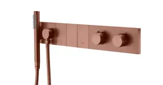 Boheme Zodiac Термостат для душа встраиваемый, на 3 потреб., с внутр. частью, цвет: brushed bronze 133-SYS-BRB