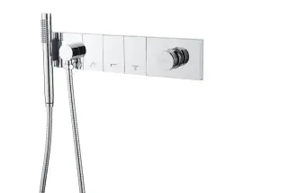 Boheme Zodiac Смеситель для душа встраиваемый, на 3 потребителя, с внутренней частью, цвет: chrome 132-SYS-CR