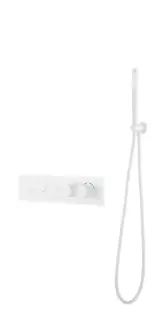 Boheme Fusion Термостат для душа встраиваемый, на 3 потребителя, с внутрен. частью, цвет: matt white 131-SYS-MW