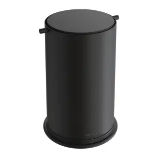 Boheme Мусорное ведро, нержавеющая сталь на 7 л, цвет: black 10916-B