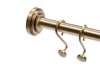 Boheme Medici Карниз для ванной 130 - 215 см, телескопический, цвет: bronze 10628