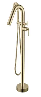 Boheme Eterna Смеситель напольный с душевым набором: ручной душ, шланг, внутр. часть, цвет: gold 179-G