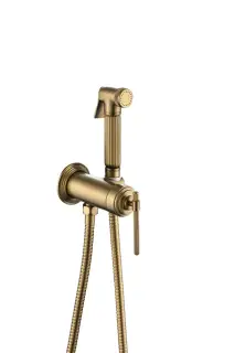 Boheme Eterna Гигиенический душ со смесителем и встраиваемой частью, цвет: bronze 177-BR