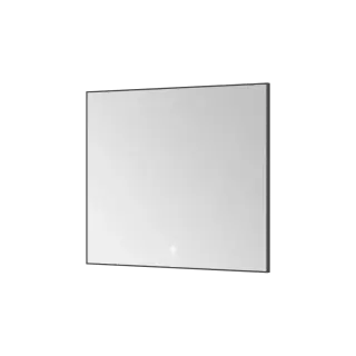 Boheme Modern Зеркало 80x70h см в металлической раме, с подсветкой и сенсором, цвет: gun metall 543-080-GM
