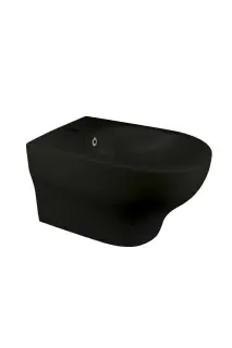 Boheme Fiore Биде подвесное 53х36 с 1 отверстием под смеситель, цвет: black 978-BIDET-B