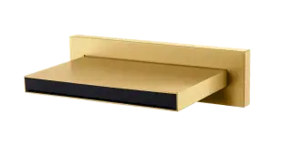 Boheme Zodiac Излив настенный каскадный 12,8 см, цвет: bronze 625/2-BR