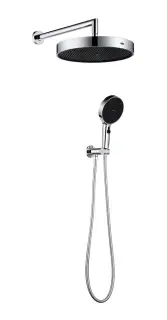 Boheme Cell Душевой комплект без смесителя - верхний душ, ручной душ, держатель, шланг, цвет: chrome 427-CR