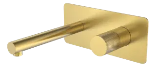 Boheme Stick Touch Смеситель для раковины встраиваемый, с внутрен. частью, цвет: matt gold 125-MG.2