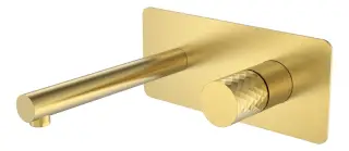 Boheme Stick Diamond Смеситель для раковины встраиваемый, излив, с внутрен. частью, цвет: matt gold 125-MG