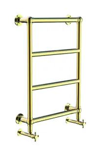 Boheme Palazzo Spirale Полотенцесушитель водяной 50х75h см, цвет: gold 712