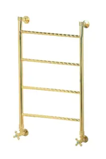 Boheme Oro Spirale Полотенцесушитель водяной 50х78h см, цвет: gold 706