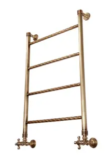 Boheme Provanse Spirale Полотенцесушитель водяной 50х78h см, цвет: bronze 703