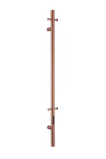 Boheme Uno Полотенцесушитель сенсорный электрический с крючками, цвет: copper brushed 726-CB