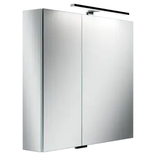 Зеркальный шкаф для ванной комнаты  SANCOS Hilton 800x148х740 мм, с LED подсветкой,арт. Z800