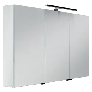 Зеркальный шкаф для ванной комнаты  SANCOS Hilton 1200x148х740 мм, с LED подсветкой,арт. Z1200