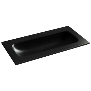 Раковина накладная мебельная Grace прямоугольная 910x457x137 без отверстия под смеситель, 910*457*137 цвет черный матовый CN7019MBwx
