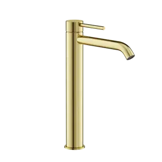 Смеситель для раковины высокий SANCOS Этна (Etna), брашированное золото, PVD покрытие, арт. SC9002BG