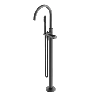 Смеситель для ванны напольный SANCOS Этна (Etna), вороненая сталь, арт. SC9009GG