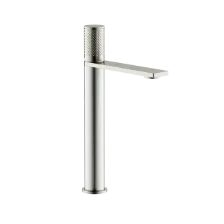 Смеситель для раковины высокий SANCOS Звено (Nexus), брашированный никель, PVD покрытие, арт. SC9012BN