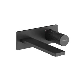 Смеситель для раковины SANCOS Звено (Nexus) с внутренней частью, черный матовый, арт. SC9013MB