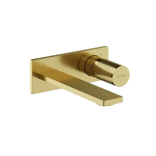 Смеситель для раковины SANCOS Звено (Nexus) с внутренней частью, брашированное золото, PVD покрытие, арт. SC9013BG