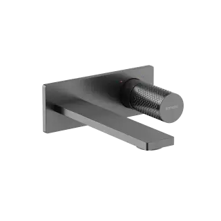 Смеситель для раковины SANCOS Звено (Nexus) с внутренней частью, вороненая сталь, арт. SC9013GG