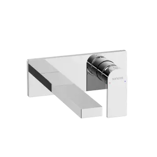 Смеситель для раковины SANCOS Студия (Studio) c внутренней частью, хром, арт. SC9017CH