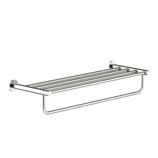 Полка SANCOS База (Base) для полотенец, брашированный никель, PVD покрытие, арт. SC9028BN